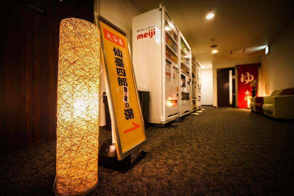 Super Hotel Inn Sendai Kokubuncho Buitenkant foto