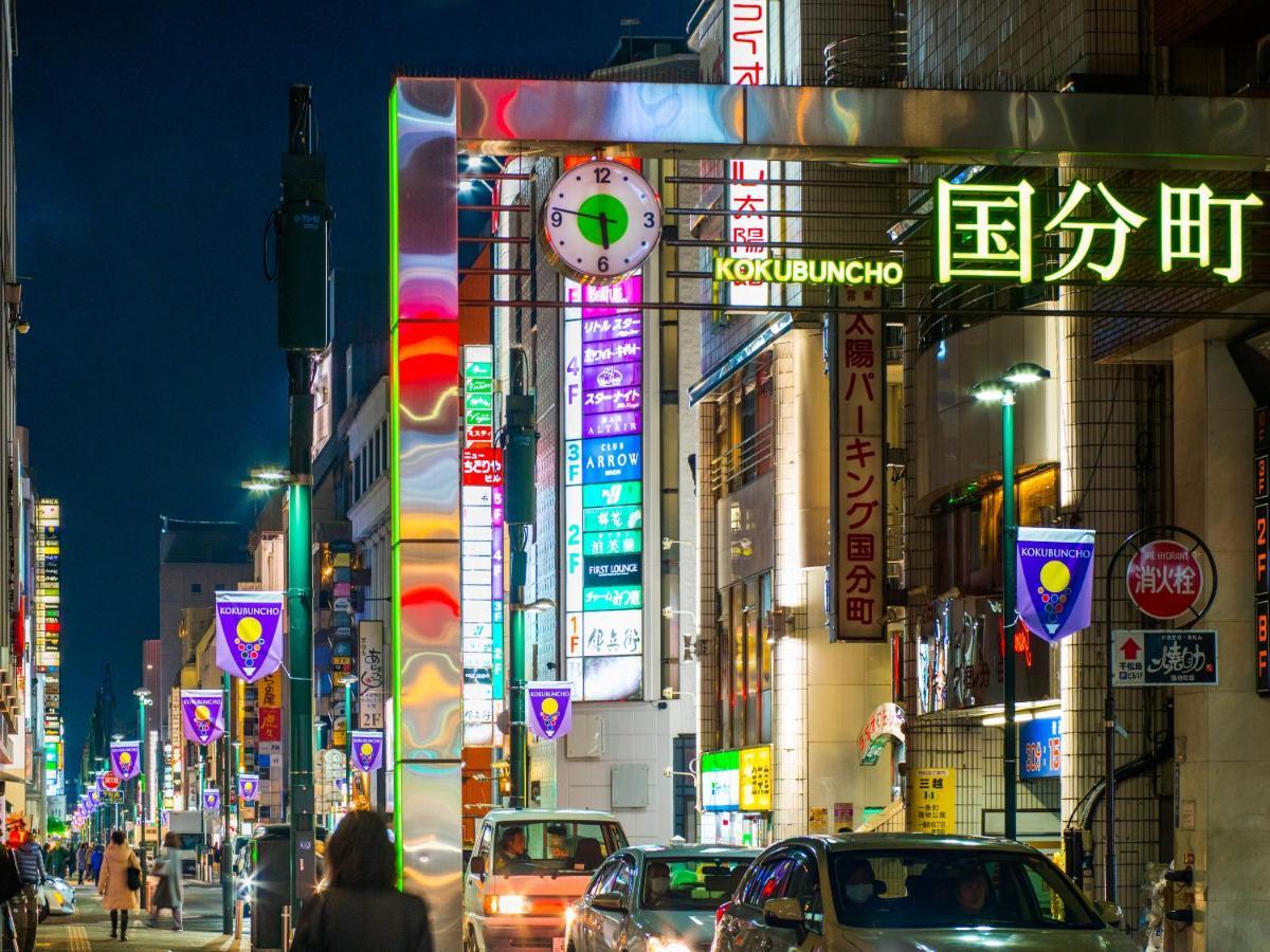 Super Hotel Inn Sendai Kokubuncho Buitenkant foto